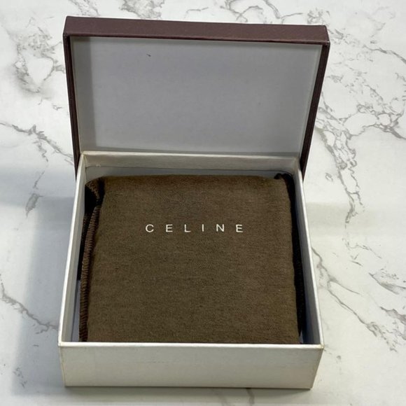CELINE Monogram Unisex Canvas Blended Fabrics Leather Wallet - Picture 7 of 10